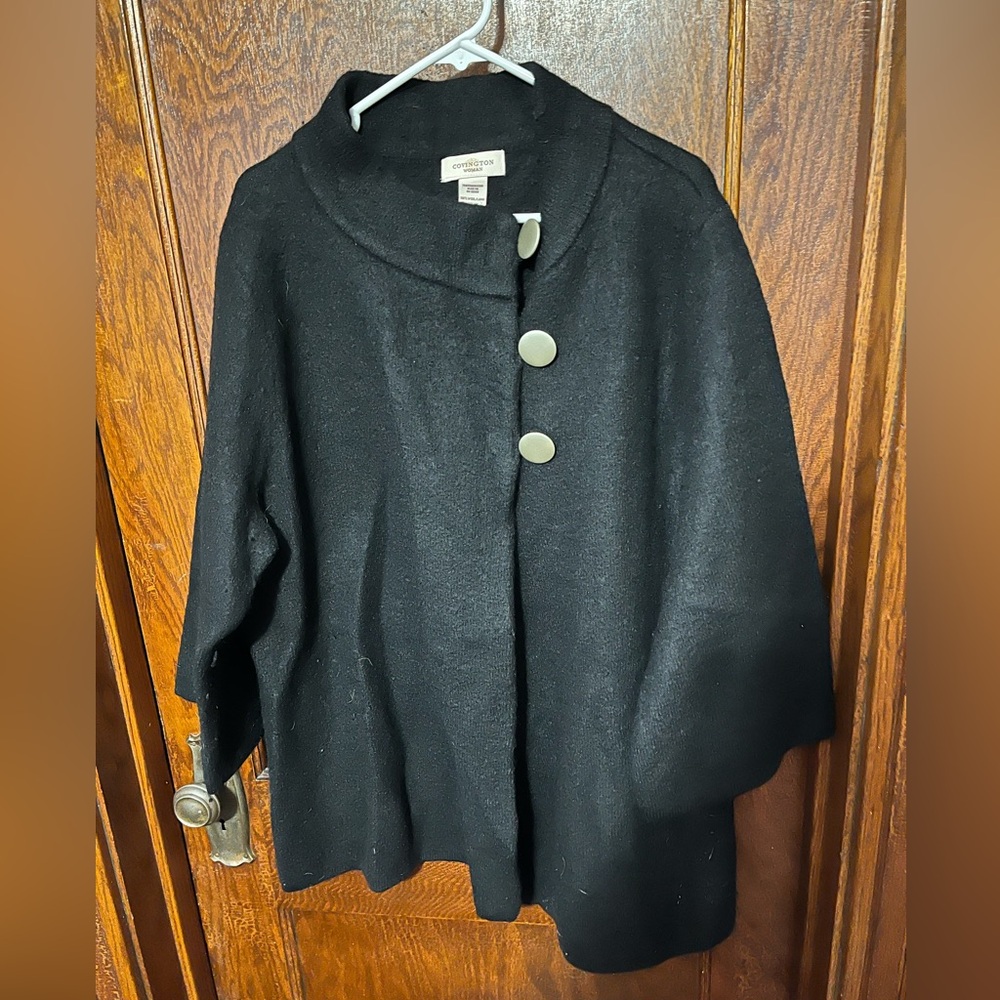 Covington woman wool jacket size 26/28